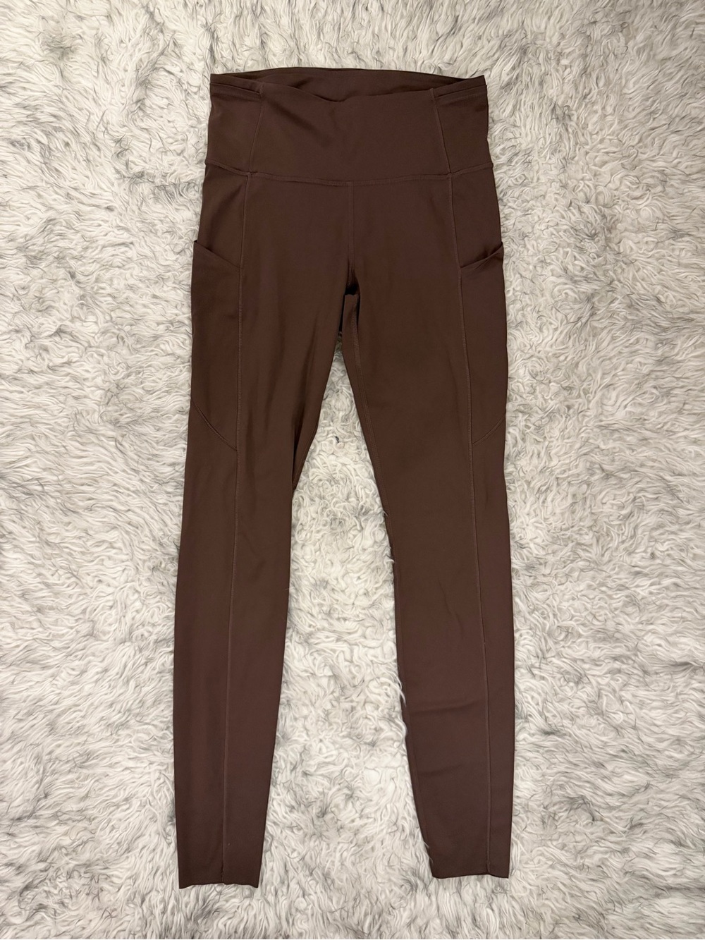 Lululemon Fast and Free Tight 28" *Non-Reflective - Brown Earth - Picture 1 of 10